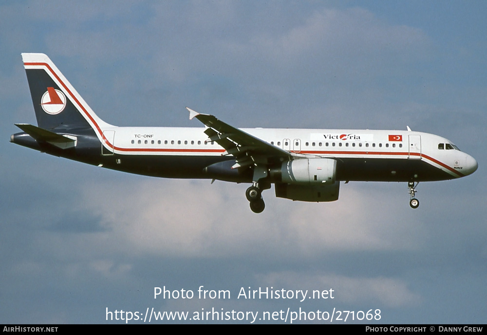 Aircraft Photo of TC-ONF | Airbus A320-231 | Victoria Airlines | AirHistory.net #271068