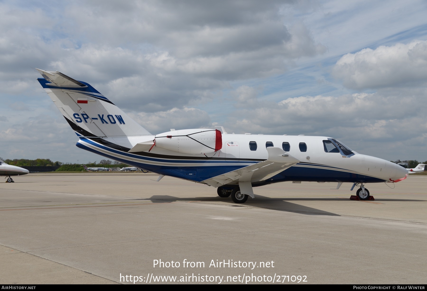 Aircraft Photo of SP-KOW | Cessna 525 CitationJet M2 | AirHistory.net #271092