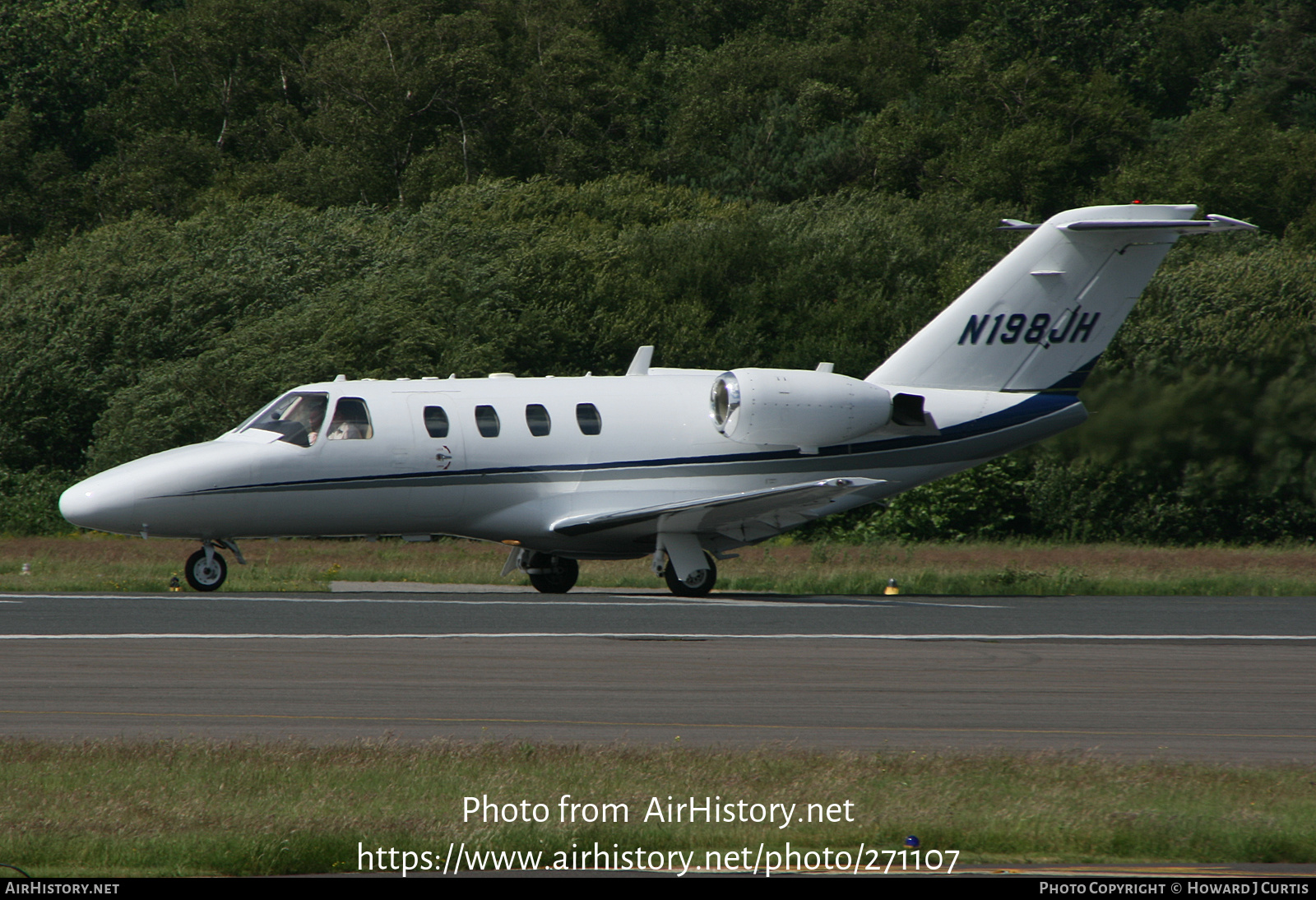 Aircraft Photo of N198JH | Cessna 525 CitationJet | AirHistory.net #271107