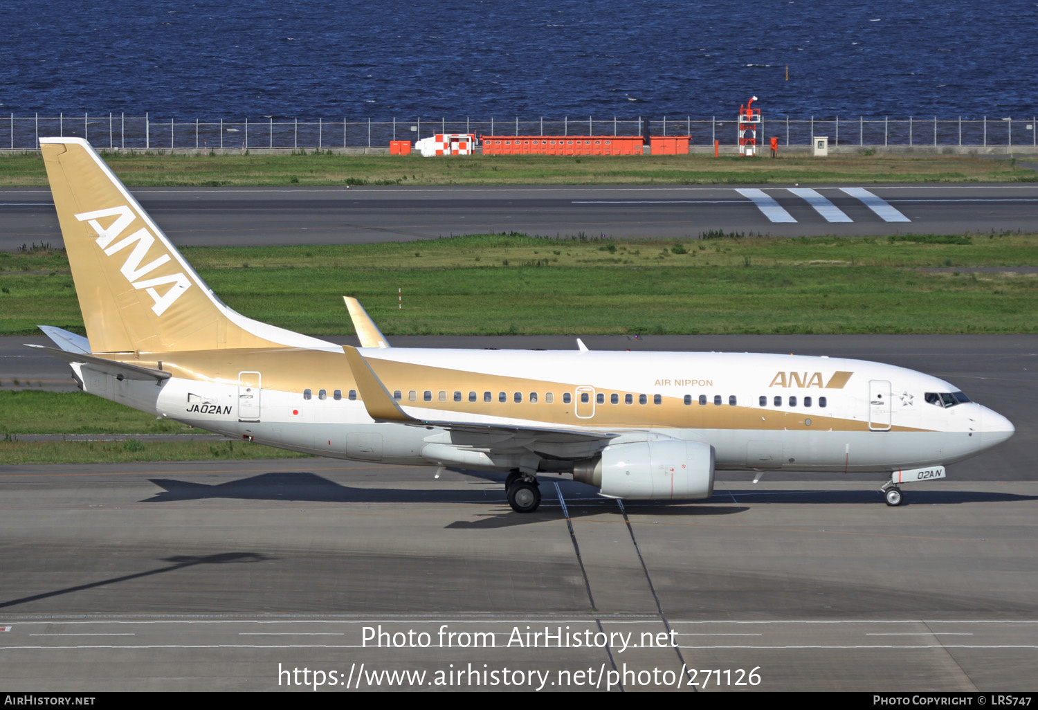 Aircraft Photo of JA02AN | Boeing 737-781 | All Nippon Airways - ANA | AirHistory.net #271126