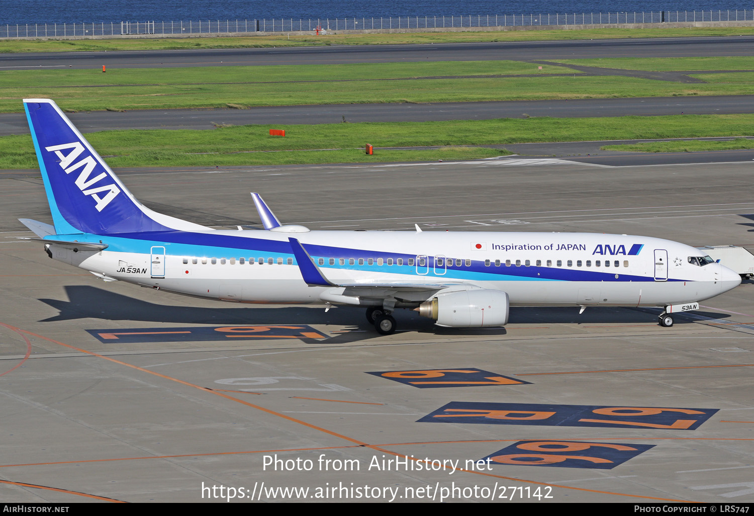 Aircraft Photo of JA53AN | Boeing 737-881 | All Nippon Airways - ANA | AirHistory.net #271142