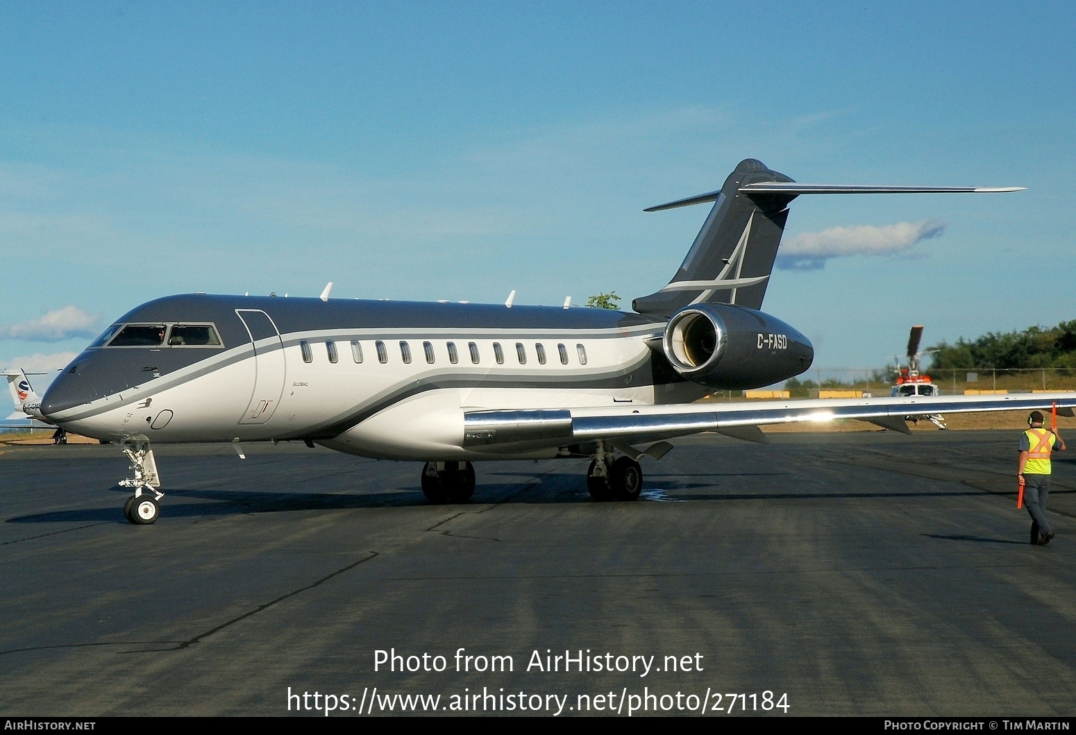 Aircraft Photo of C-FASD | Bombardier Global Express XRS (BD-700-1A10) | AirHistory.net #271184