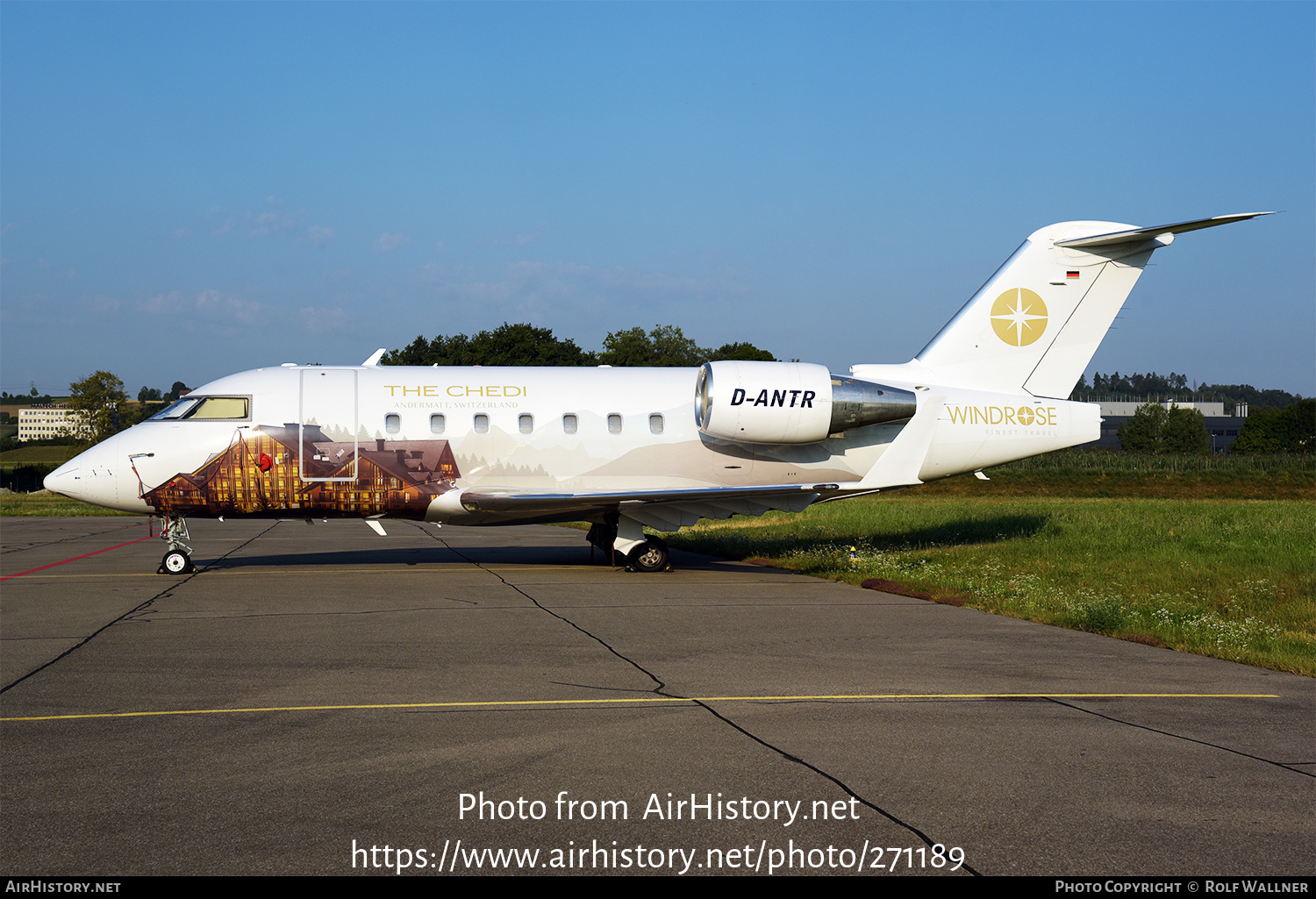 Aircraft Photo of D-ANTR | Bombardier Challenger 604 (CL-600-2B16) | AirHistory.net #271189