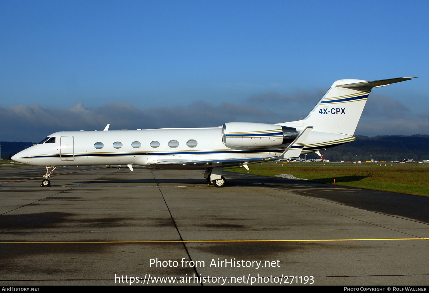 Aircraft Photo of 4X-CPX | Gulfstream Aerospace G-IV Gulfstream IV | AirHistory.net #271193