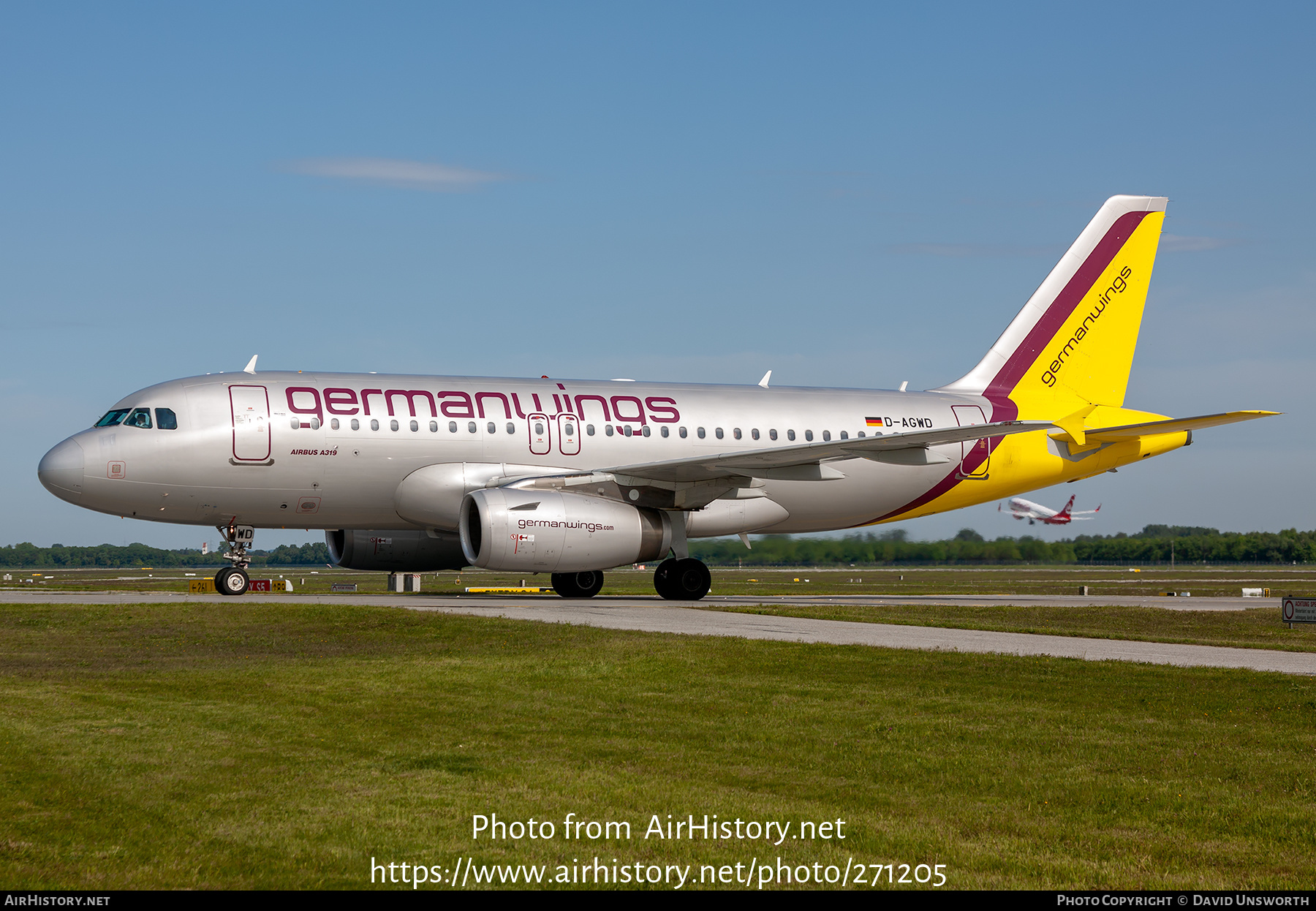 Aircraft Photo of D-AGWD | Airbus A319-132 | Germanwings | AirHistory.net #271205