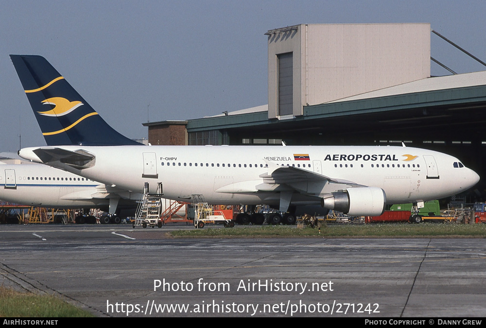 Aircraft Photo of F-OHPV | Airbus A310-324 | Aeropostal | AirHistory.net #271242