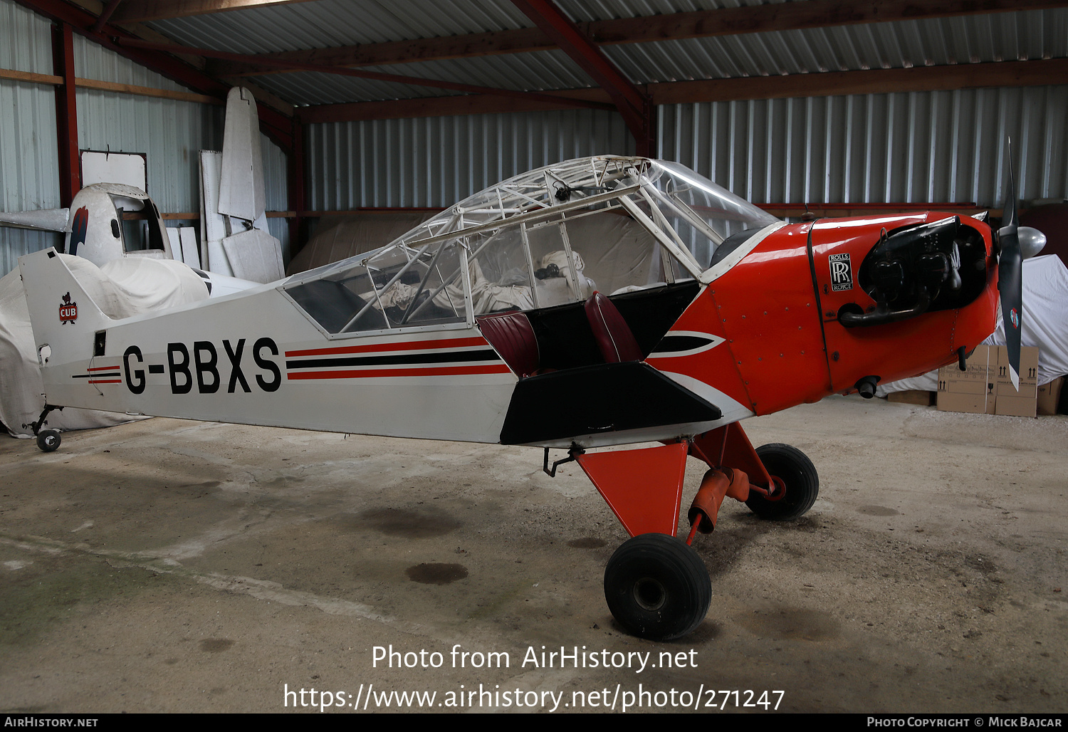 Aircraft Photo of G-BBXS | Piper J-3C-65 Cub | AirHistory.net #271247