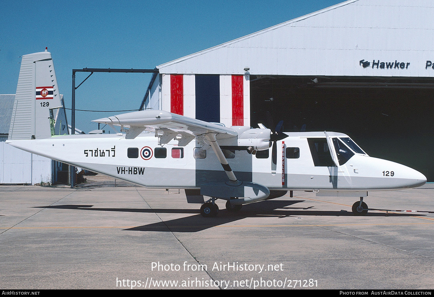 Aircraft Photo of 129 / VH-HBW | GAF N-24A Nomad | Thailand - Navy | AirHistory.net #271281