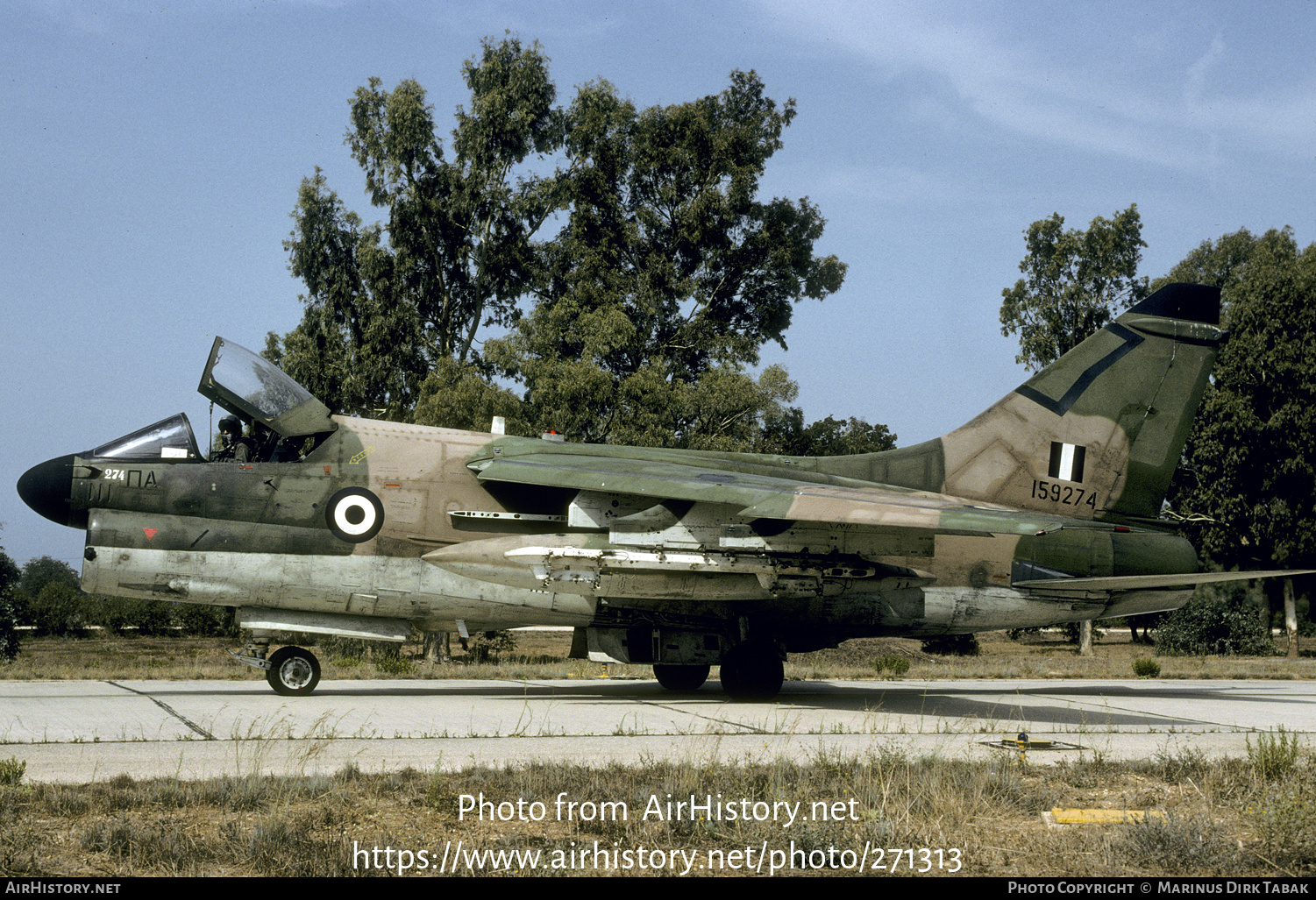 Aircraft Photo of 159274 | LTV A-7E Corsair II | Greece - Air Force | AirHistory.net #271313