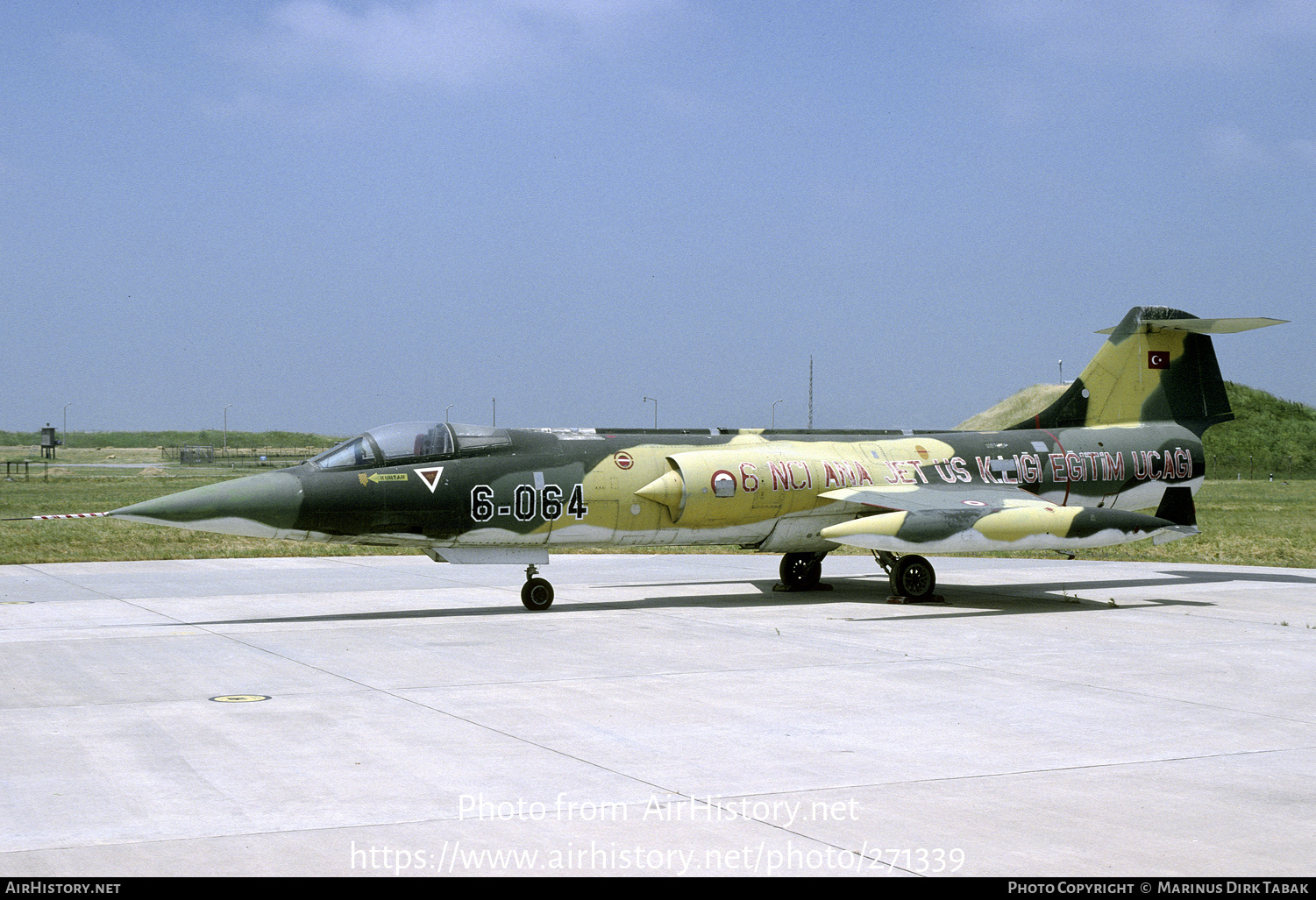 Aircraft Photo of 7188 | Lockheed F-104G Starfighter | Turkey - Air Force | AirHistory.net #271339