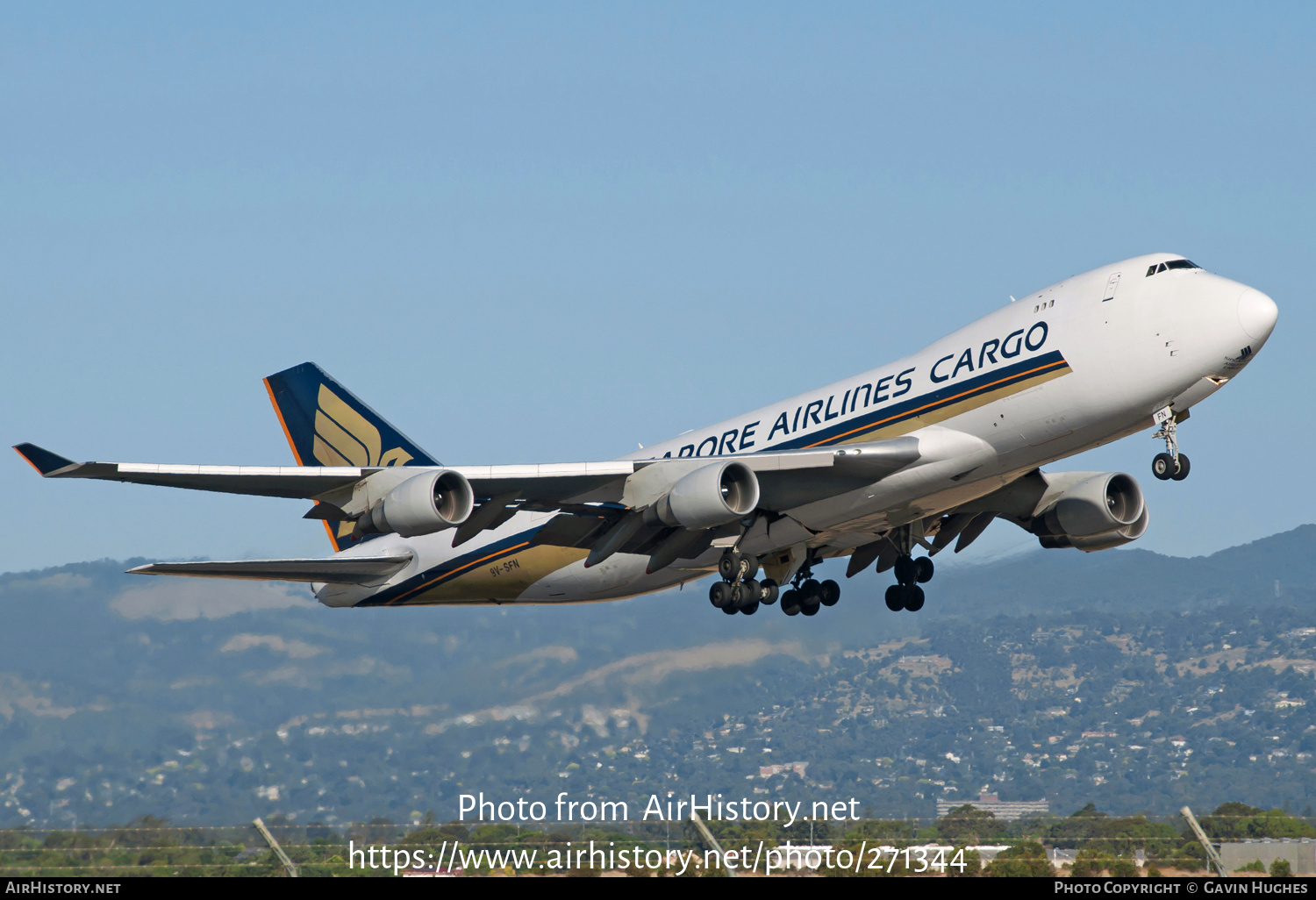 Aircraft Photo of 9V-SFN | Boeing 747-412F/SCD | Singapore Airlines Cargo | AirHistory.net #271344