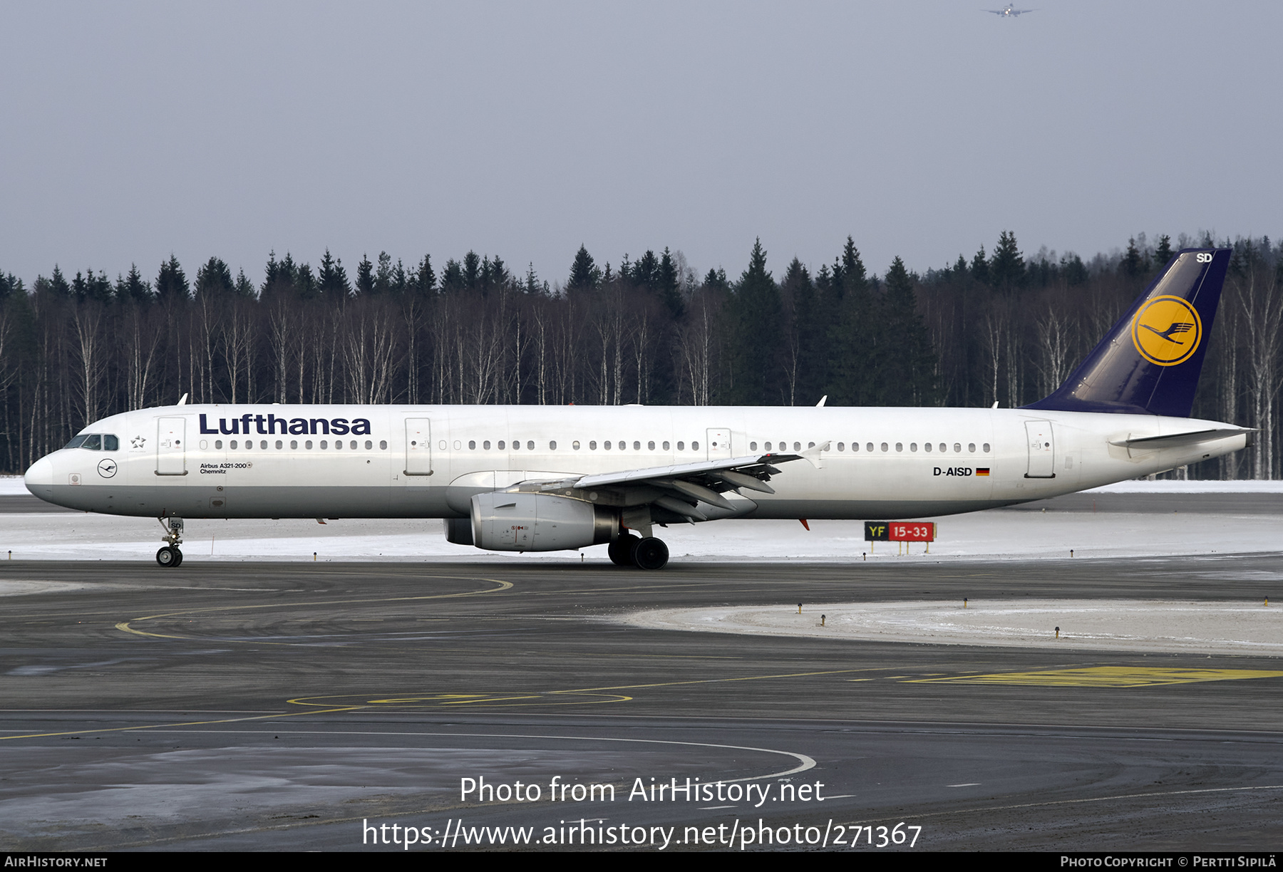 Aircraft Photo of D-AISD | Airbus A321-231 | Lufthansa | AirHistory.net #271367