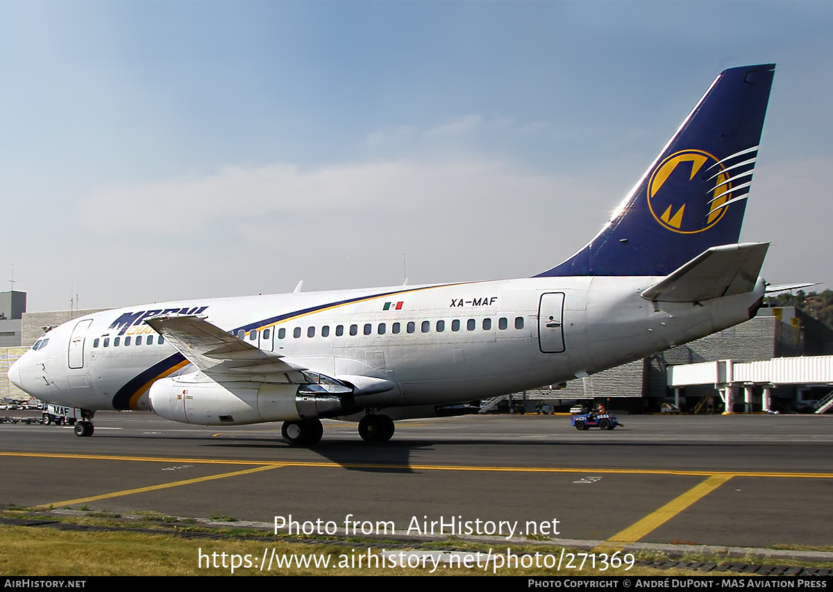 Aircraft Photo of XA-MAF | Boeing 737-2K9/Adv | Magnicharters | AirHistory.net #271369