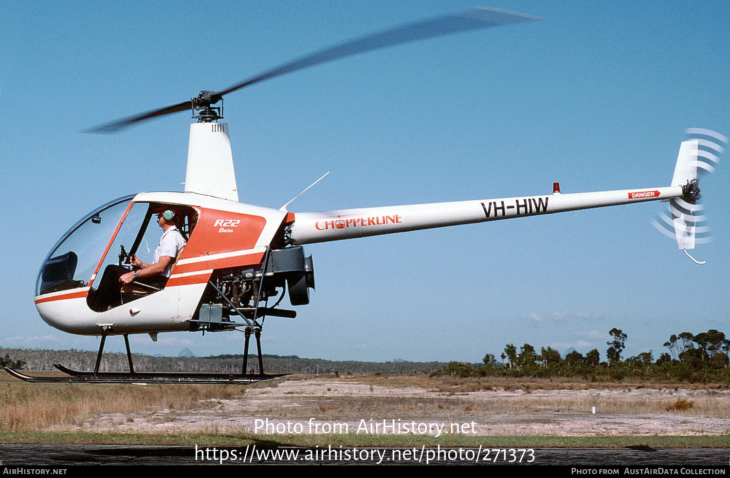 Aircraft Photo of VH-HIW | Robinson R-22 Beta | Chopperline | AirHistory.net #271373