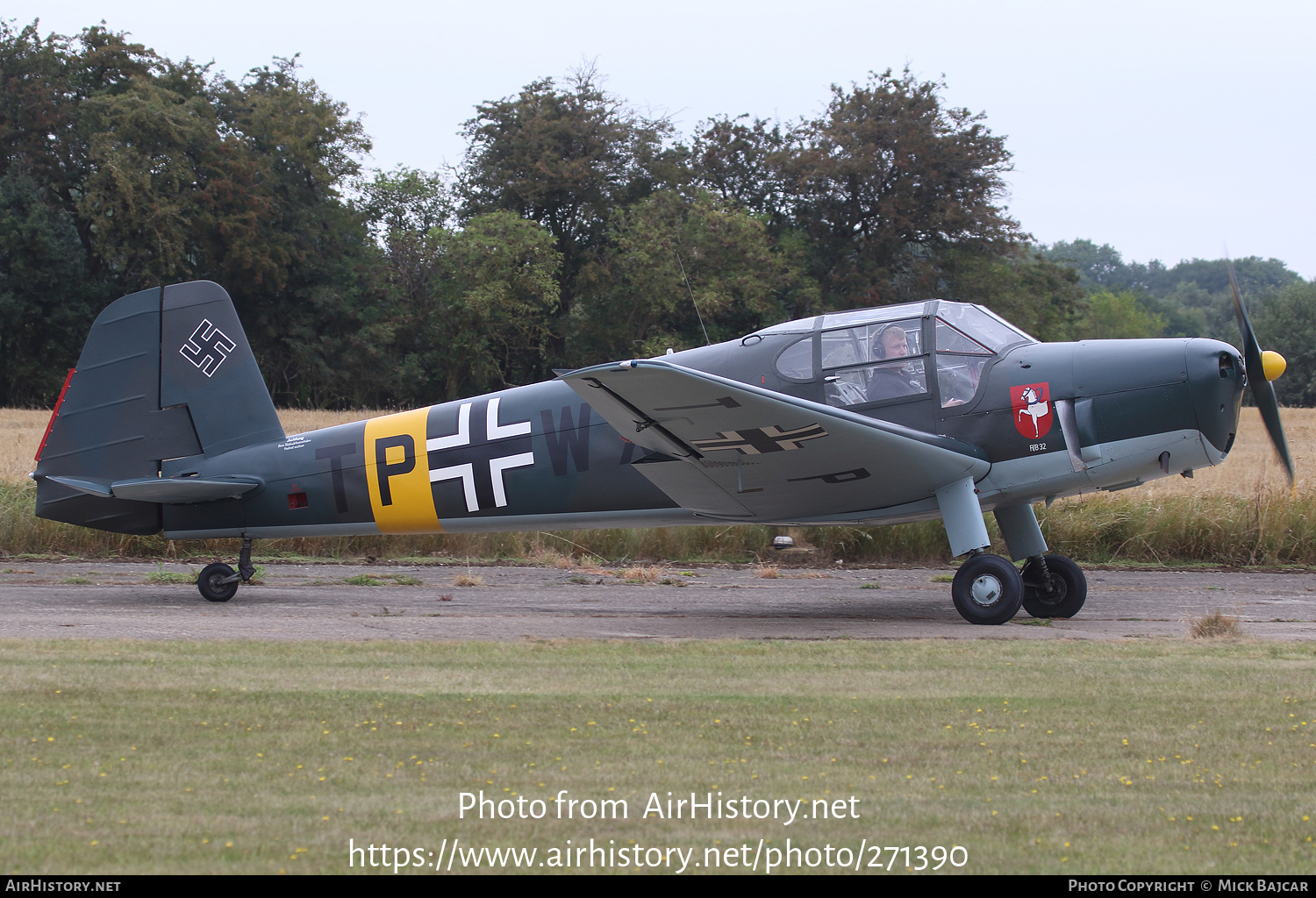 Aircraft Photo of G-TPWX | Heliopolis Gomhouria Mk6 | Germany - Air Force | AirHistory.net #271390