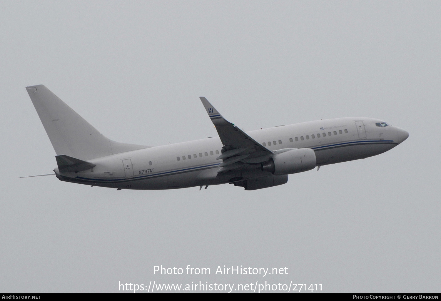 Aircraft Photo of N737AT | Boeing 737-7HJ BBJ | Hillwood Airways | AirHistory.net #271411