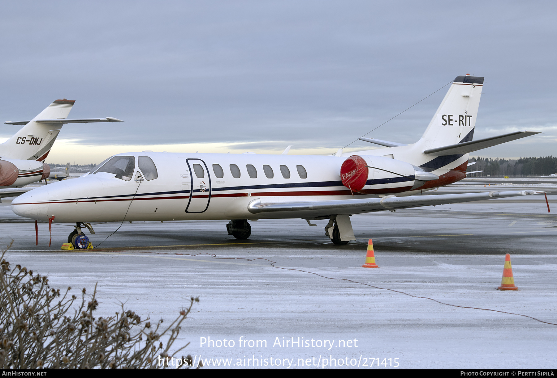 Aircraft Photo of SE-RIT | Cessna 560 Citation Encore+ | WaltAir Europe ...