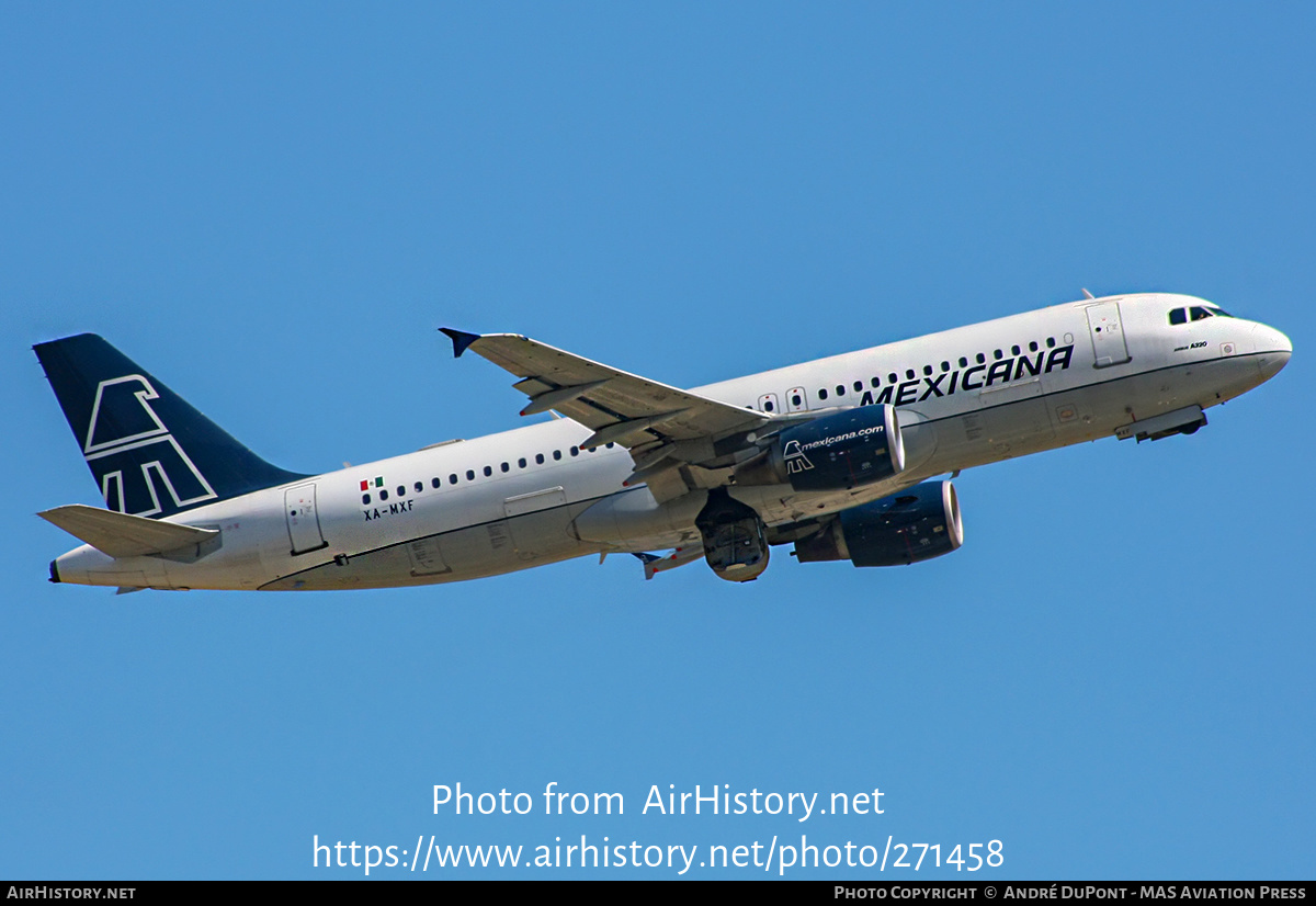 Aircraft Photo of XA-MXF | Airbus A320-214 | Mexicana | AirHistory.net #271458