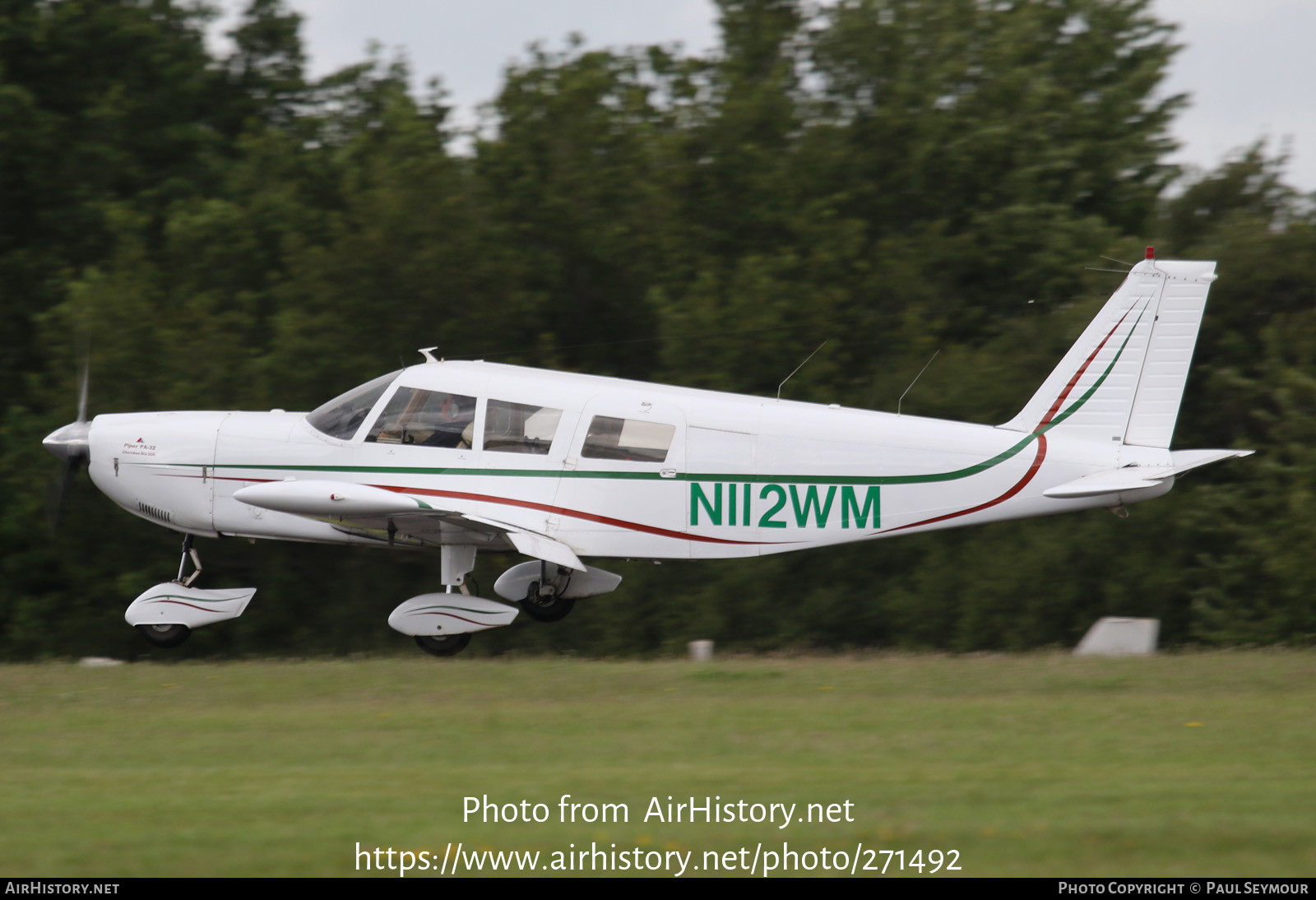 Aircraft Photo of N112WM | Piper PA-32-300 Cherokee Six D | AirHistory.net #271492