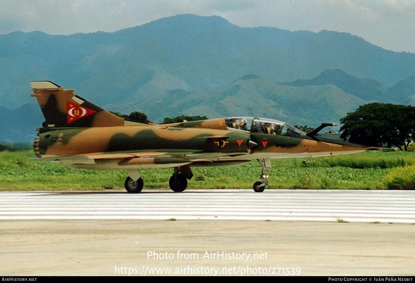 Aircraft Photo of 4212 | Dassault Mirage 50DV | Venezuela - Air Force | AirHistory.net #271539