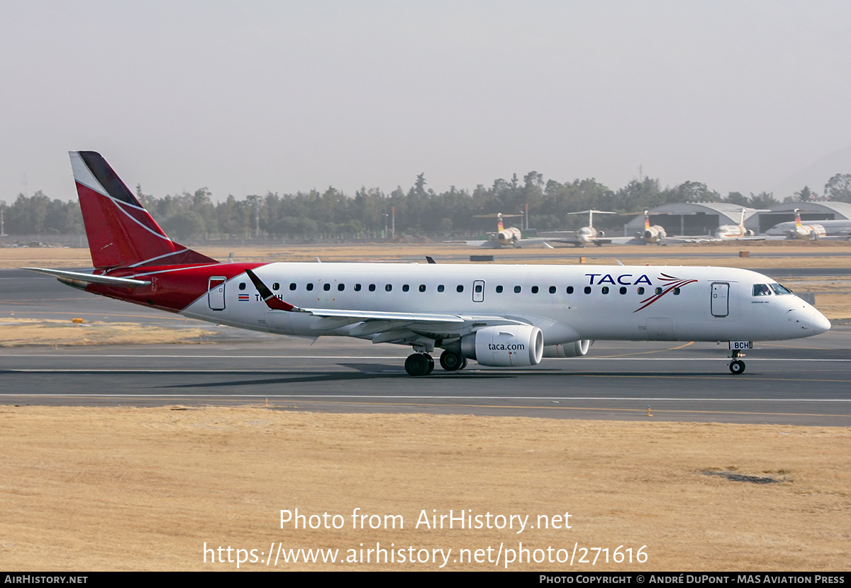 Aircraft Photo of TI-BCH | Embraer 190AR (ERJ-190-100IGW) | TACA - Transportes Aéreos Centro Americanos | AirHistory.net #271616