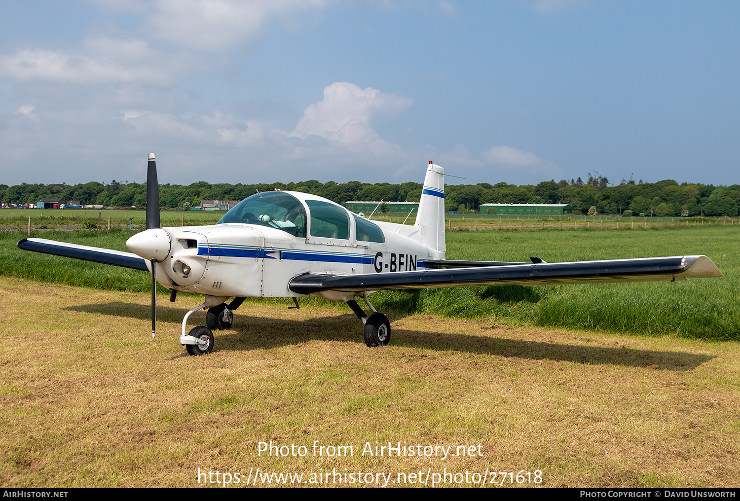 Aircraft Photo of G-BFIN | Grumman American AA-5A Cheetah | AirHistory.net #271618