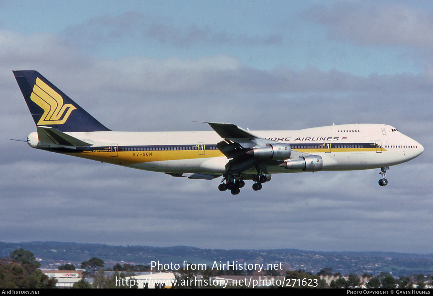 Aircraft Photo of 9V-SQM | Boeing 747-212B | Singapore Airlines | AirHistory.net #271623