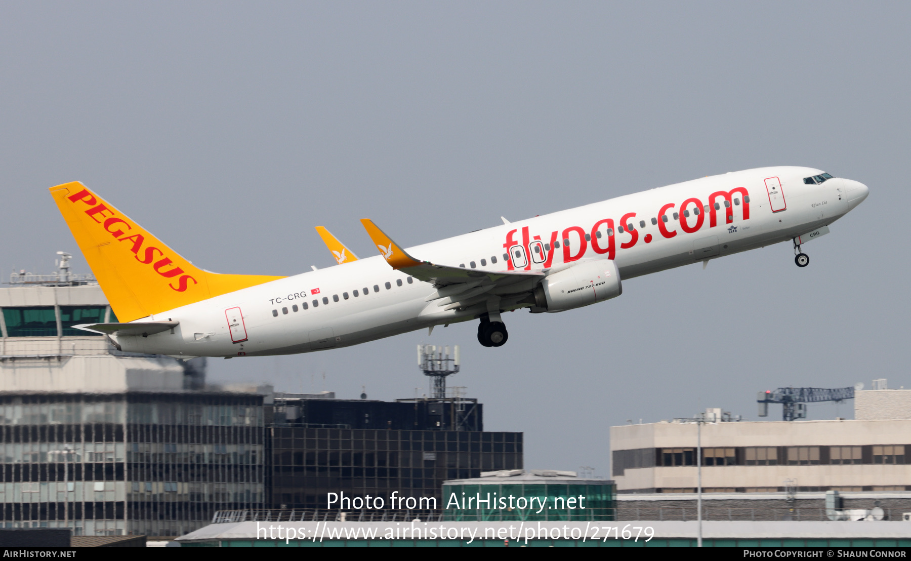 Aircraft Photo of TC-CRG | Boeing 737-800 | Pegasus Airlines | AirHistory.net #271679