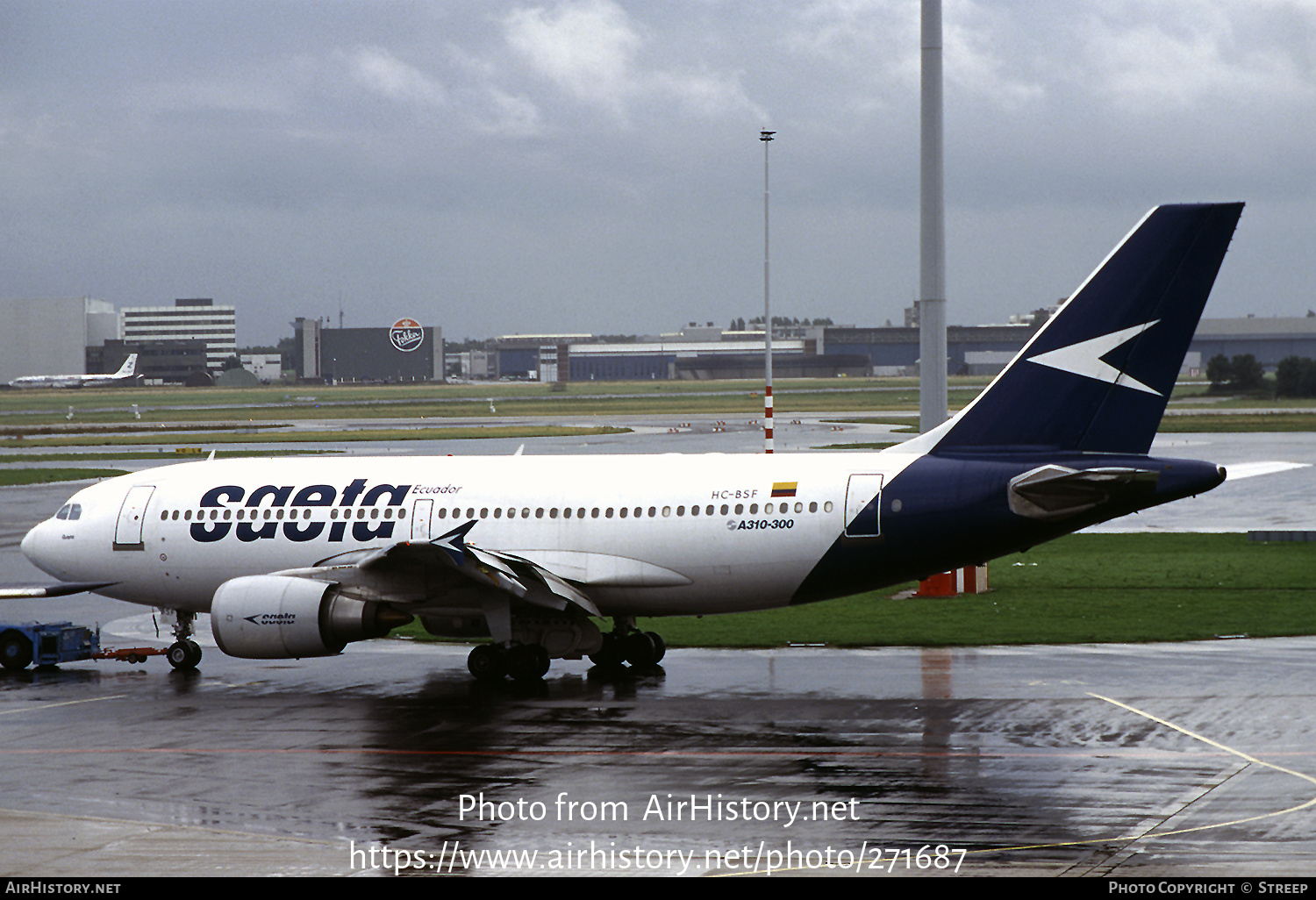 Aircraft Photo of HC-BSF | Airbus A310-304 | SAETA | AirHistory.net #271687