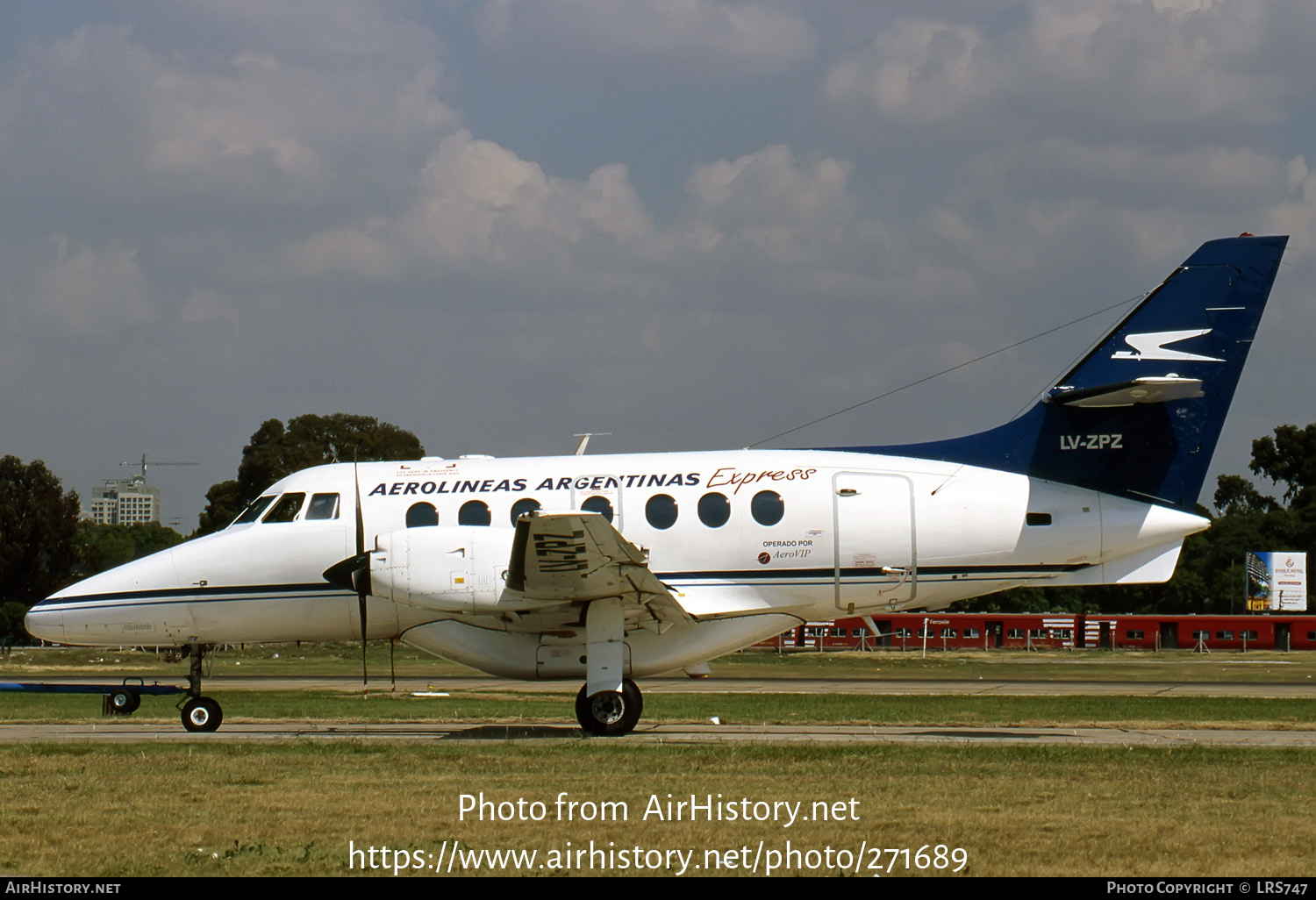 Aircraft Photo of LV-ZPZ | British Aerospace BAe-3212 Jetstream Super 31 | Aerolíneas Argentinas Express | AirHistory.net #271689