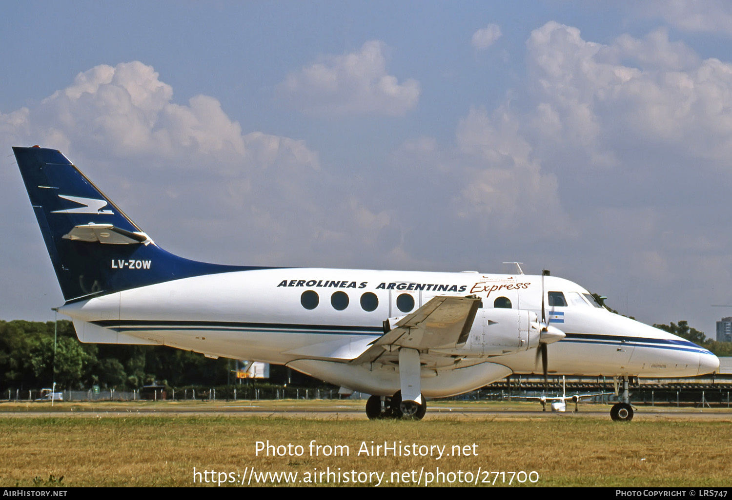 Aircraft Photo of LV-ZOW | British Aerospace BAe-3201 Jetstream Super 31 | Aerolíneas Argentinas Express | AirHistory.net #271700