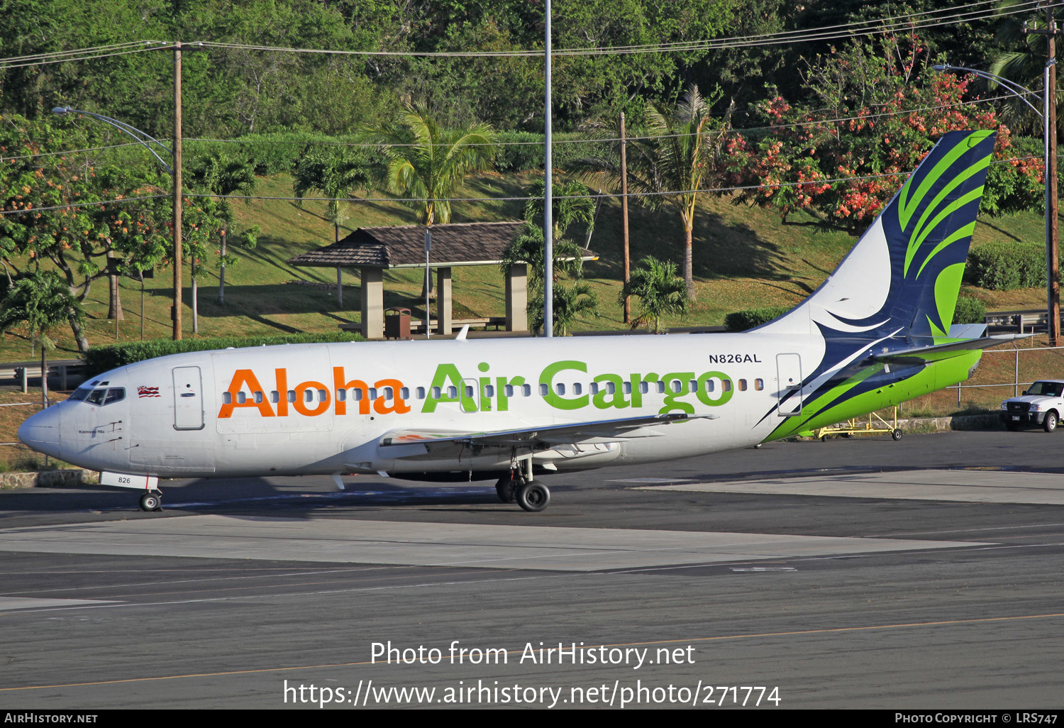 Aircraft Photo of N826AL | Boeing 737-282C/Adv | Aloha Air Cargo | AirHistory.net #271774