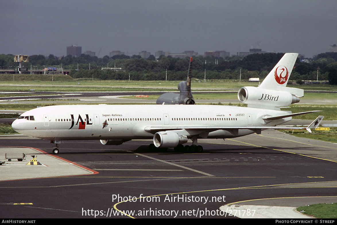 Aircraft Photo of JA8587 | McDonnell Douglas MD-11 | Japan Airlines - JAL | AirHistory.net #271787