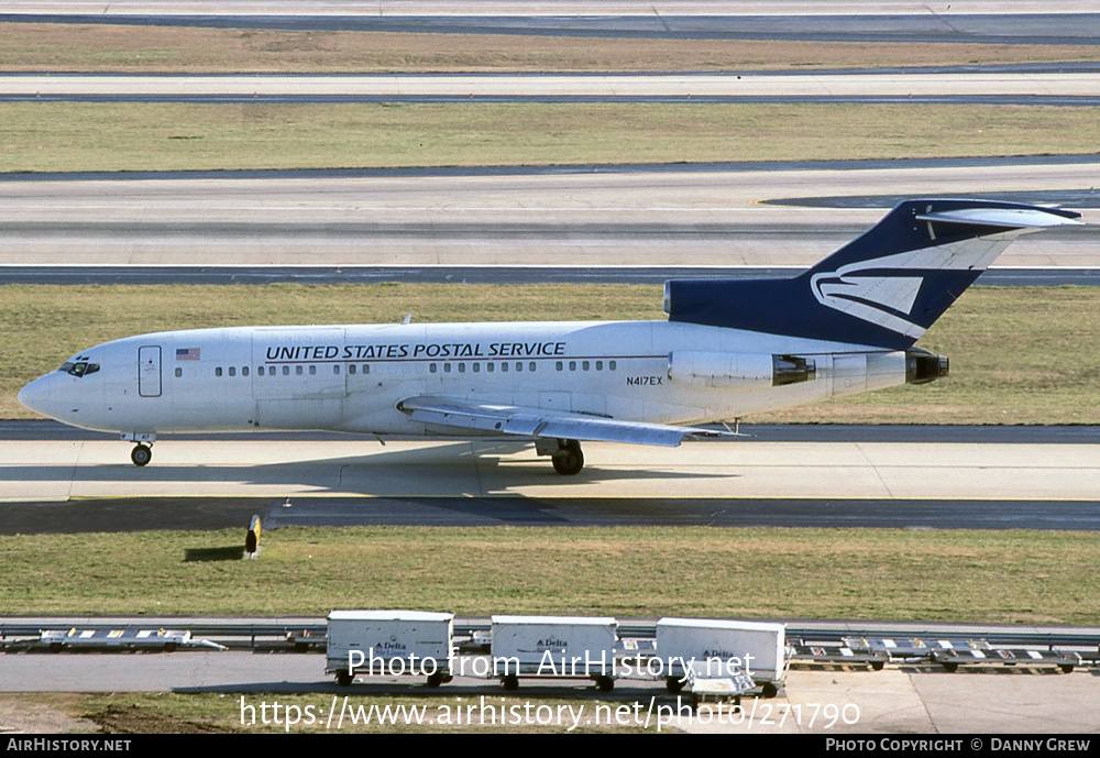 Aircraft Photo of N417EX | Boeing 727-51C(QF) | United States Postal Service | AirHistory.net #271790