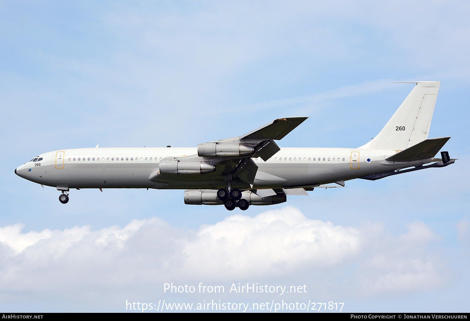 Aircraft Photo of 260 | Boeing 707-3J6C(KC) | Israel - Air Force | AirHistory.net #271817