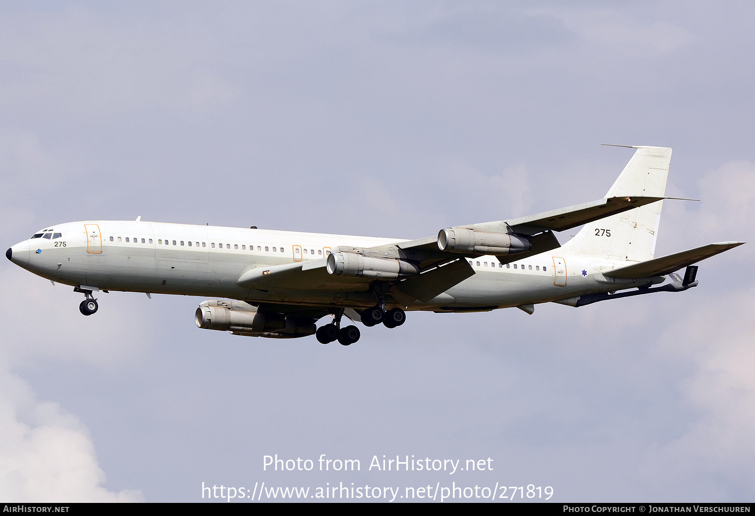 Aircraft Photo of 275 | Boeing 707-3P1C(KC) | Israel - Air Force | AirHistory.net #271819