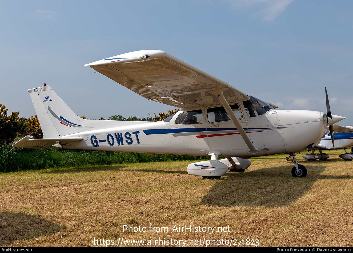 Aircraft Photo of G-OWST | Cessna 172S Skyhawk | Westair Flight Training | AirHistory.net #271823