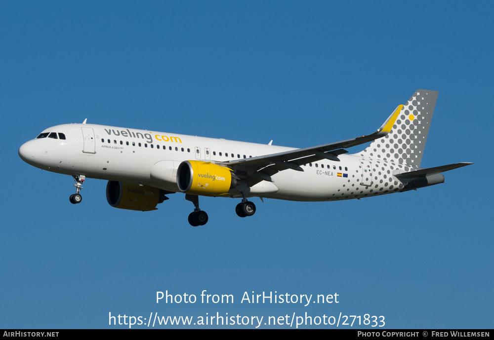 Aircraft Photo of EC-NEA | Airbus A320-271N | Vueling Airlines | AirHistory.net #271833