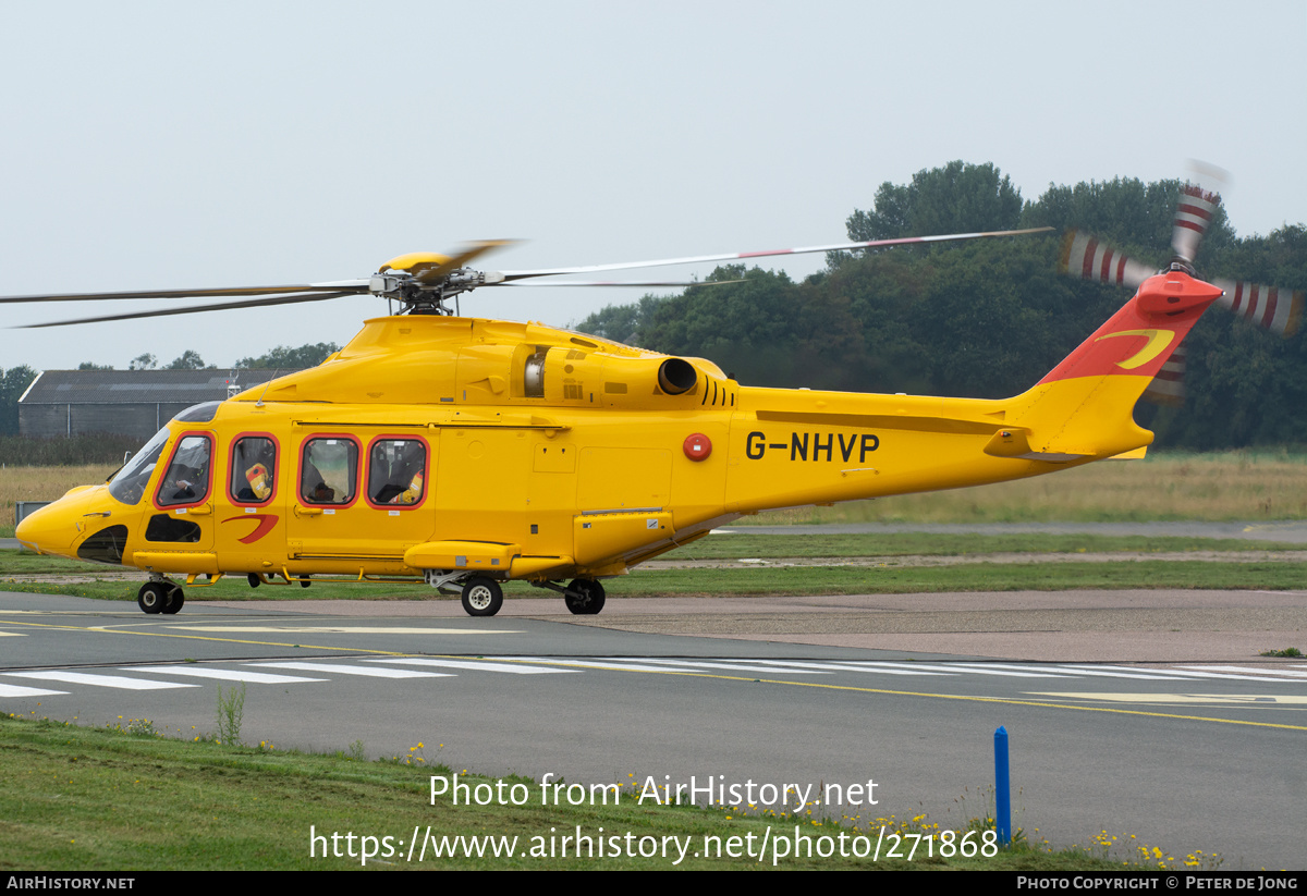 Aircraft Photo of G-NHVP | AgustaWestland AW-139 | NHV - Noordzee Helikopters Vlaanderen | AirHistory.net #271868