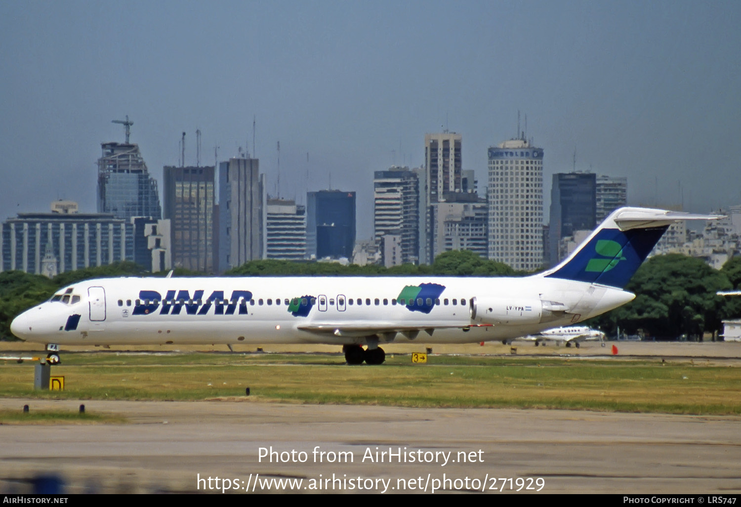 Aircraft Photo of LV-YPA | McDonnell Douglas DC-9-41 | Dinar Líneas Aéreas | AirHistory.net #271929