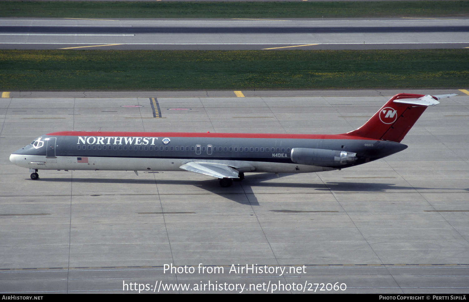 Aircraft Photo of N401EA | McDonnell Douglas DC-9-51 | Northwest Airlines | AirHistory.net #272060