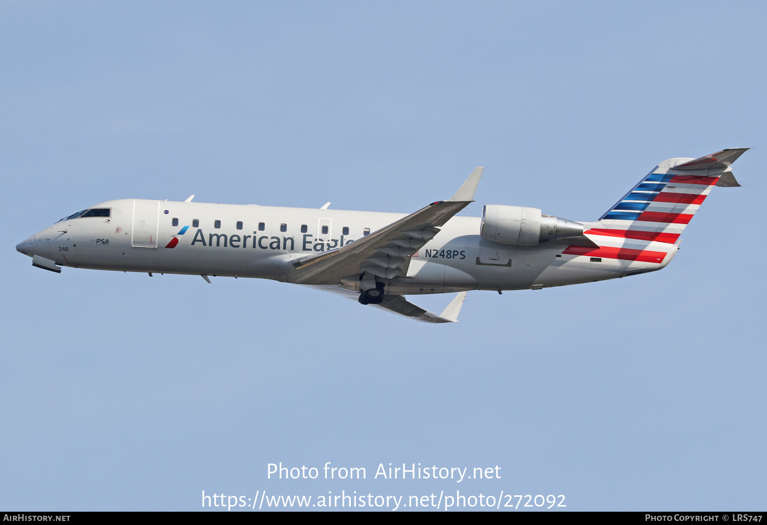 Aircraft Photo of N248PS | Bombardier CRJ-200LR (CL-600-2B19) | American Eagle | AirHistory.net #272092