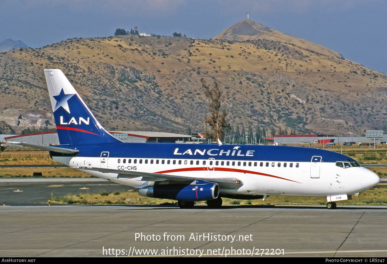 Aircraft Photo of CC-CHS | Boeing 737-236/Adv | LAN Chile - Línea Aérea Nacional | AirHistory.net #272201