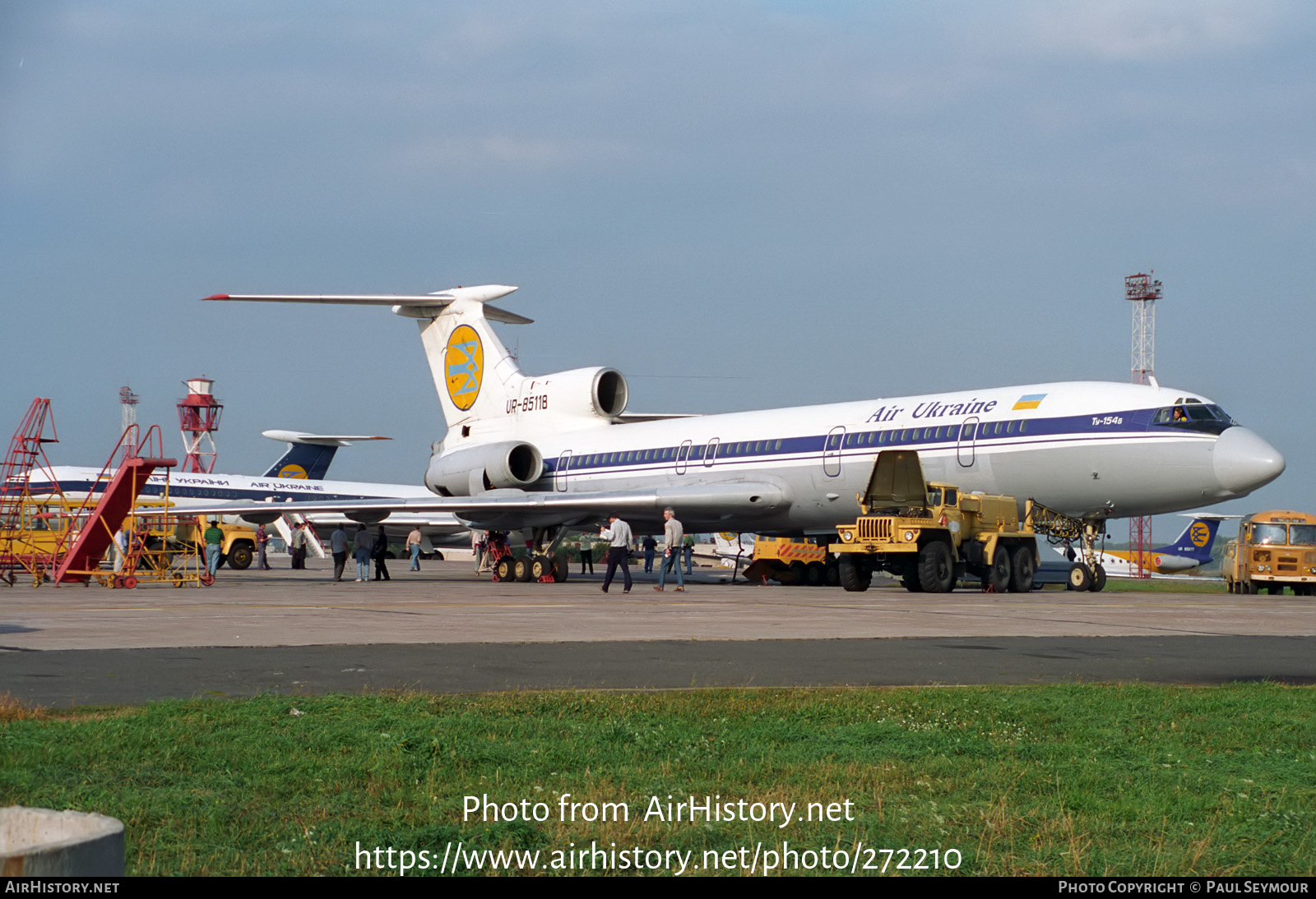 Aircraft Photo of UR-85118 | Tupolev Tu-154B | Air Ukraine | AirHistory.net #272210