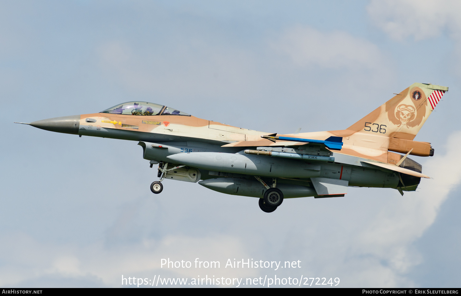 Aircraft Photo of 536 | General Dynamics F-16C Barak | Israel - Air Force | AirHistory.net #272249