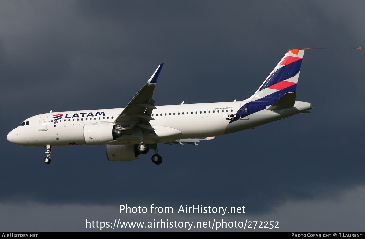 Aircraft Photo of F-WWDY | Airbus A320-271N | LATAM Airlines | AirHistory.net #272252