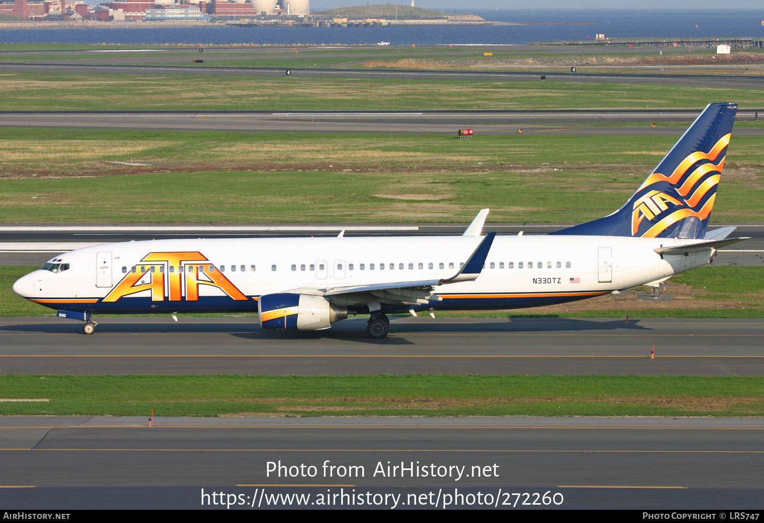 Aircraft Photo of N330TZ | Boeing 737-83N | ATA Airlines - American Trans Air | AirHistory.net #272260