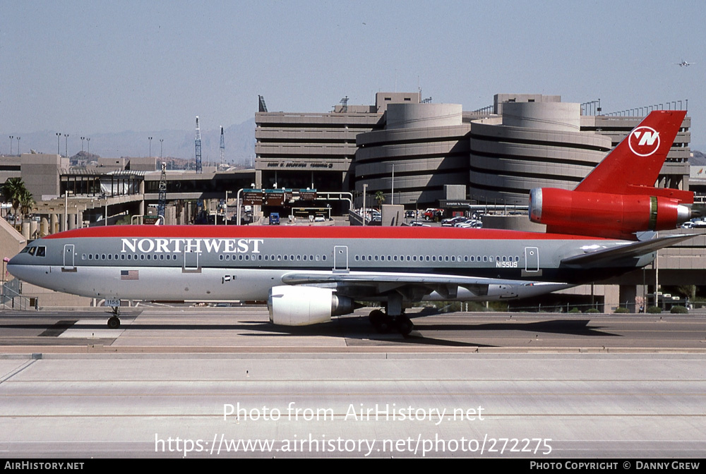 Aircraft Photo of N155US | McDonnell Douglas DC-10-40 | Northwest Airlines | AirHistory.net #272275