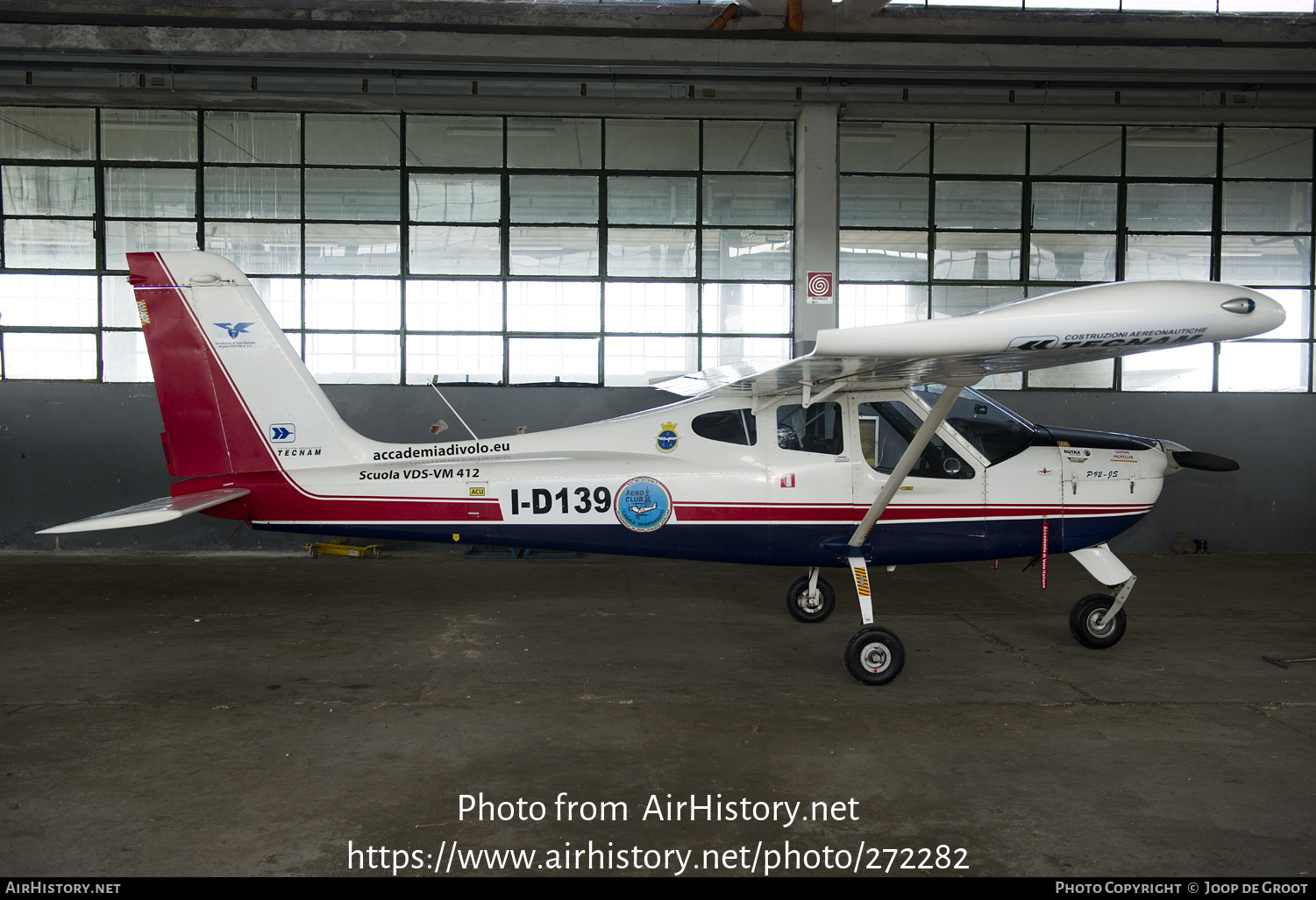 Aircraft Photo of I-D139 | Tecnam P-92JS Echo | Aeroclub Casale Monferrato | AirHistory.net #272282