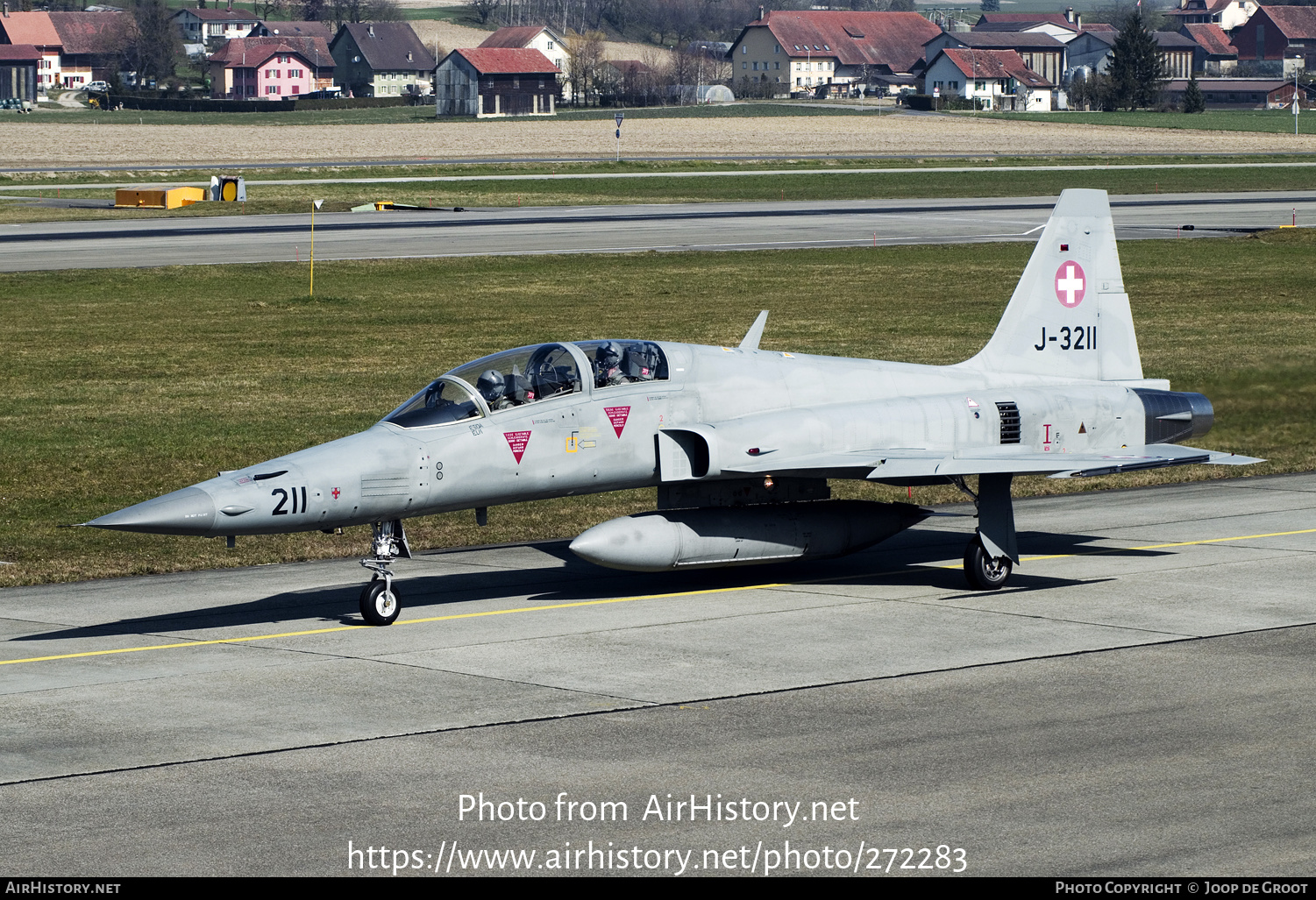 Aircraft Photo of J-3211 | Northrop F-5F Tiger II | Switzerland - Air Force | AirHistory.net #272283